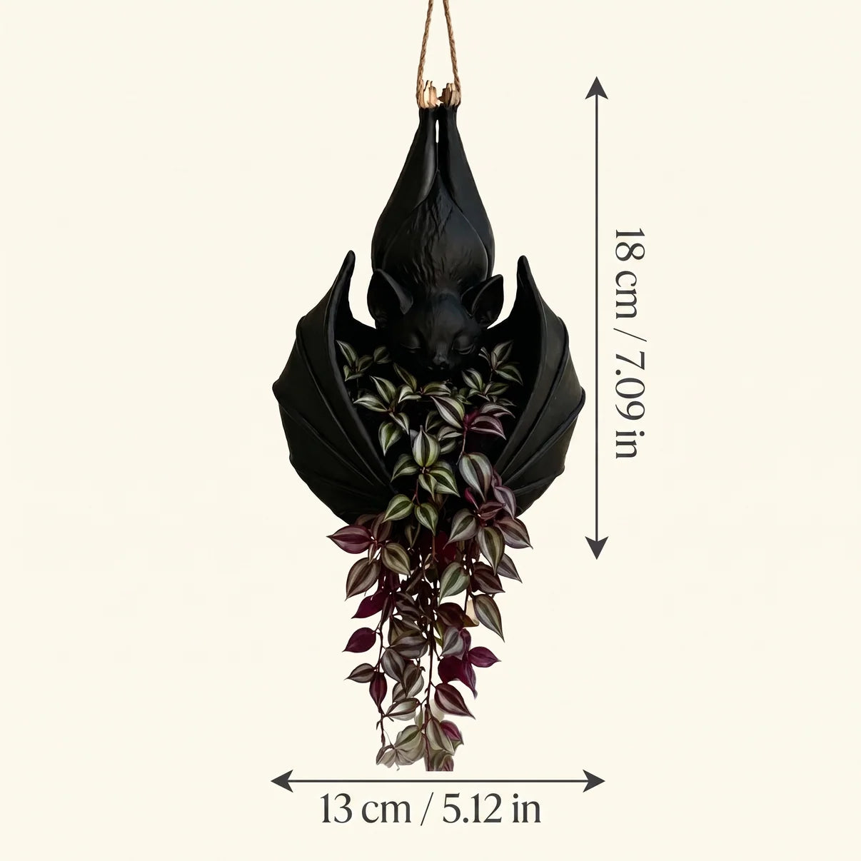 EternalPlantCo - Bat Hanging Planter